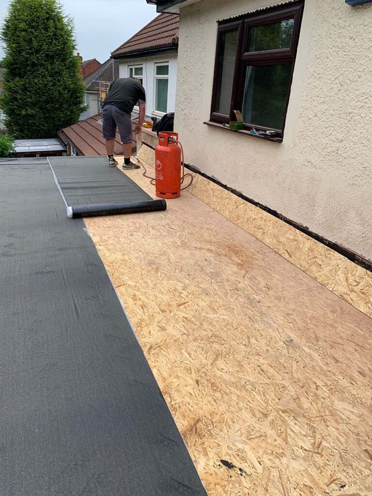 flat roof replacement Clayhanger West Midlands